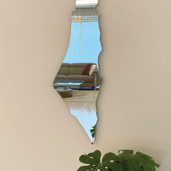 Acrylic Palestine Map Wall Decor -Acrylic Shiny Wall Art - Image 2
